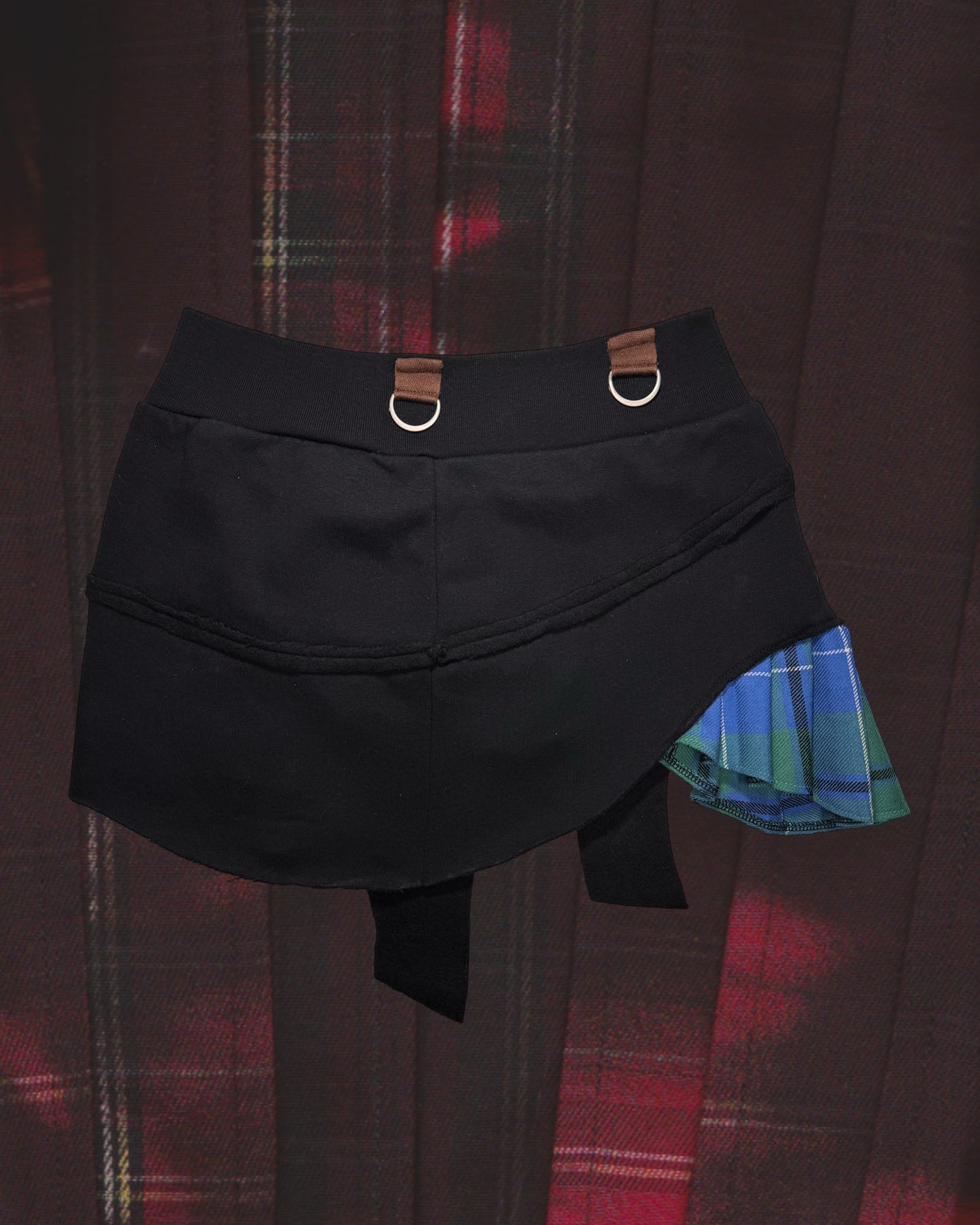 Serpent Kilt Mini - Black / Ocean  *READY TO SHIP*