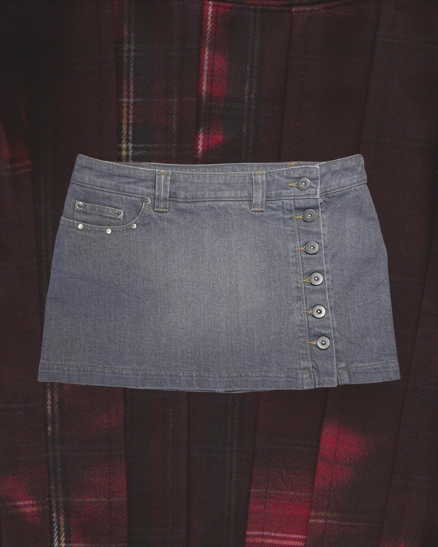 DENIM STAR STUD MINI ★