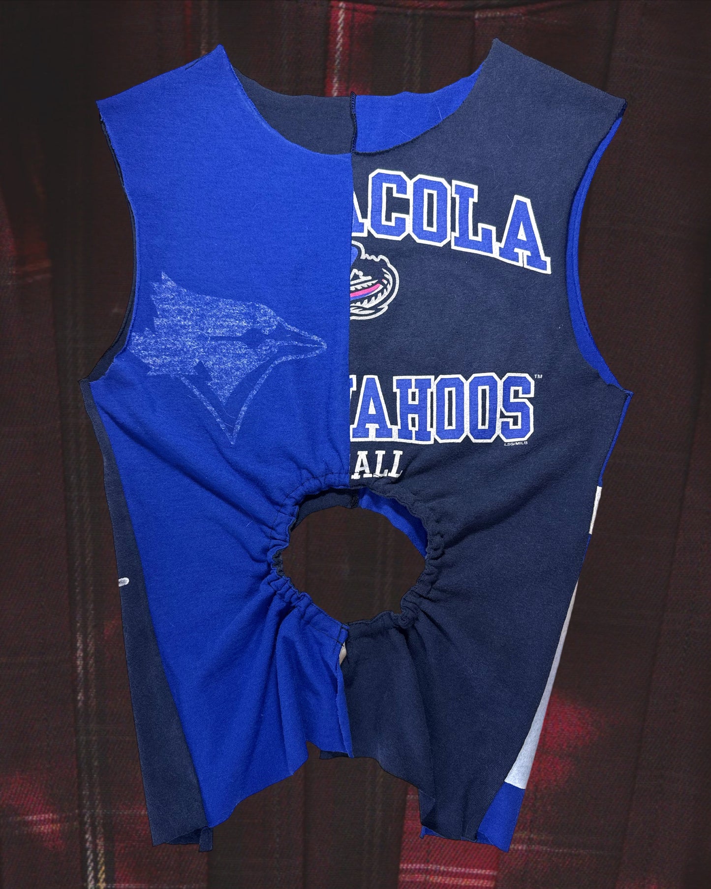 Regenerated Hydra Beaded Tank - COLA BLUE - Size 4-6