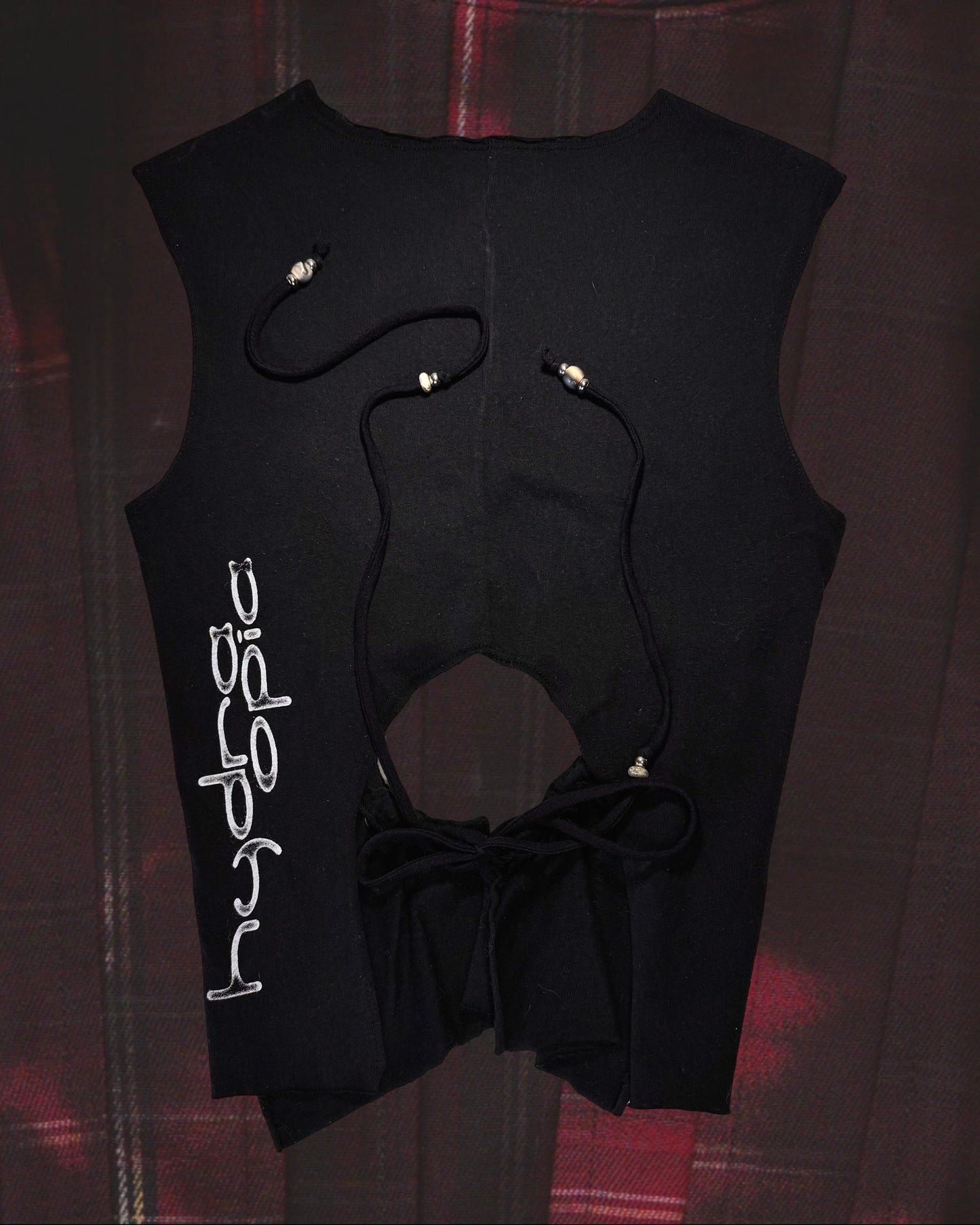 Hydra Beaded Tank - BLACK