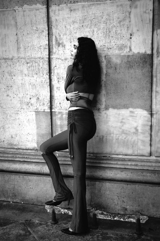 DETACH PANT  - Black