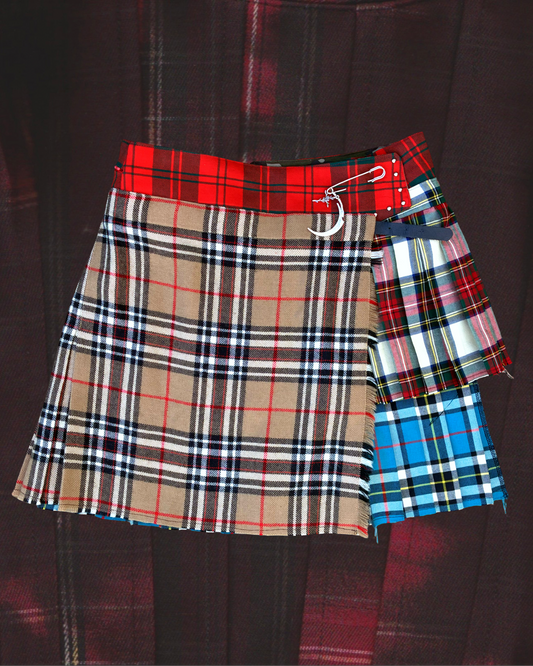 Scythe Kilt STUDDED LOGO ✯✯ READY TO SHIP ✯✯