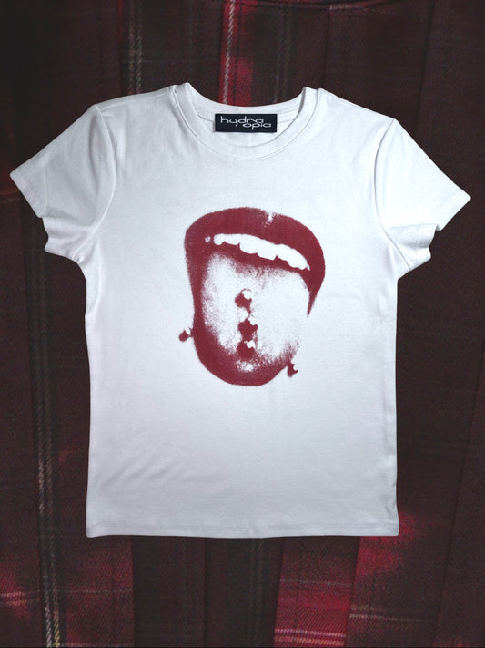 VENOM BABY TEE - Red/White